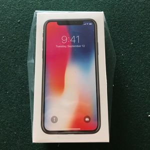 Brand new *still in the box* AT&T 256gb IPhone X